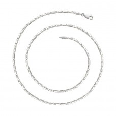 Apzeltīta ķēdīte ar klasisku  pinumu